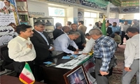 برگزاری میز خدمت در دومین روز از هفته جهاد کشاورزی جنوب کرمان
